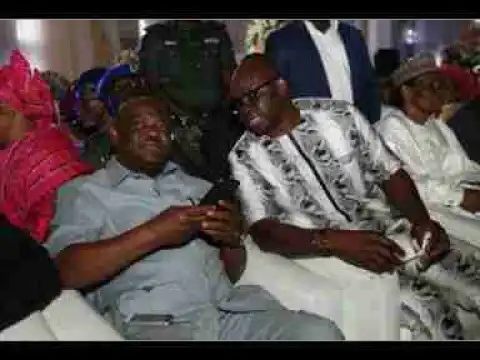 Video: Gov of Rivers,Wike, Gov Fayose, Bayelsa Gov,Dickson & Others Governors At Mimiko's Daughter wedding